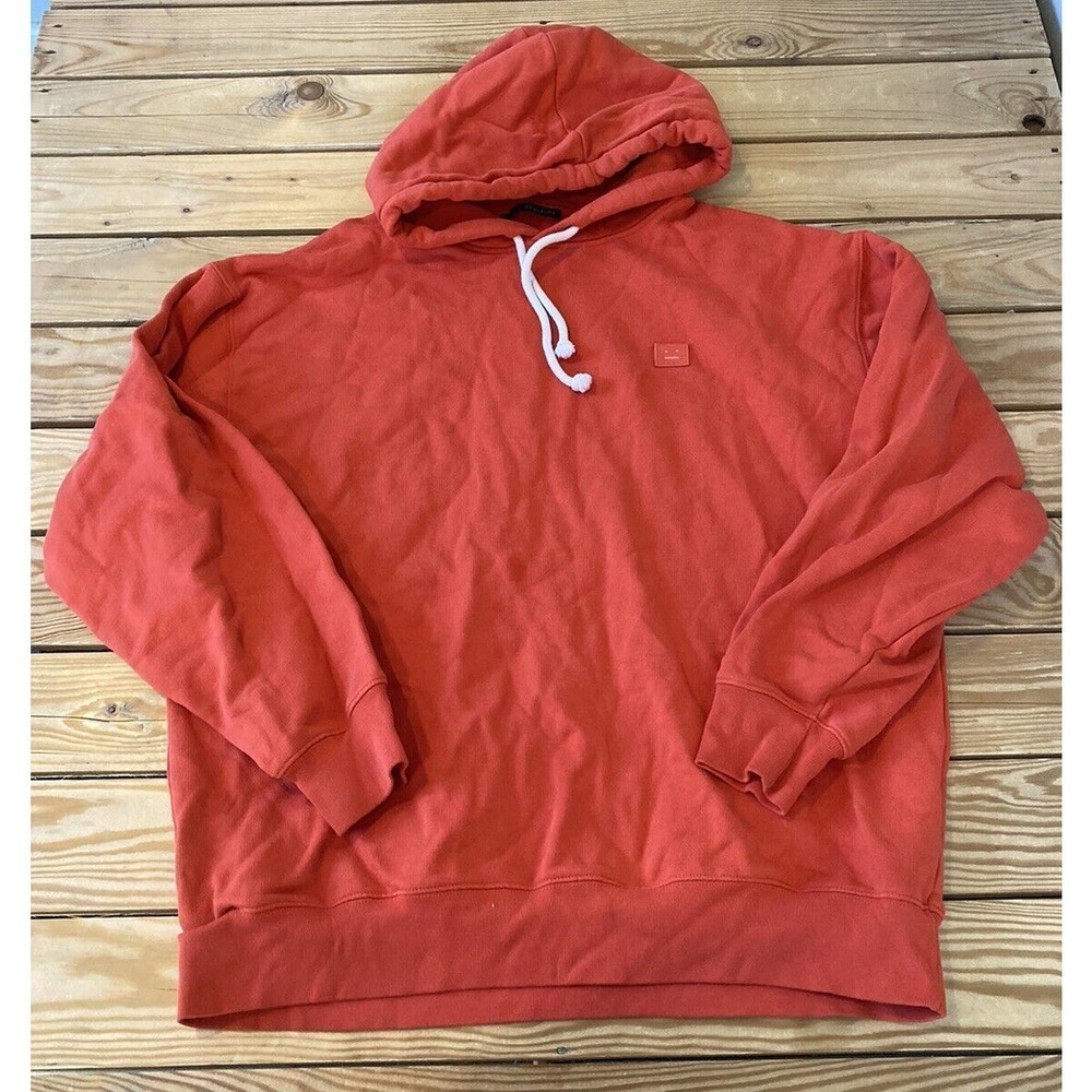 Acne Studios Hoodie Sweatshirt Size Medium Men’s Red Pullover
